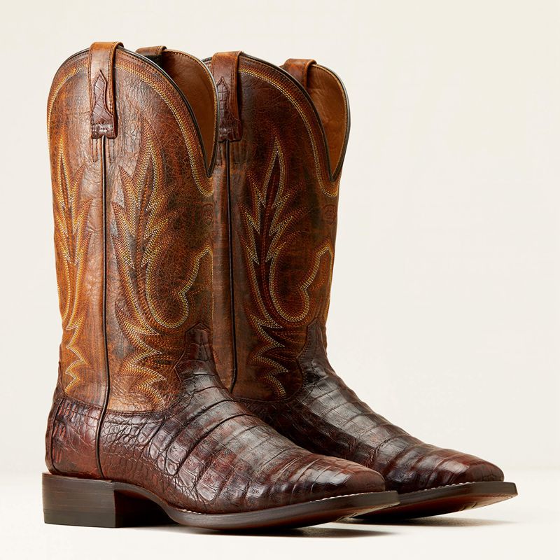 Ariat Gunslinger Cowboy Boot Ciemny Polska | DLBUCW-034