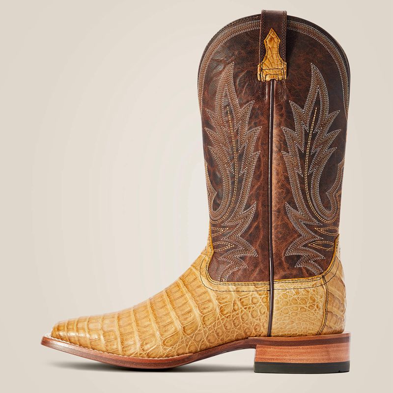 Ariat Gunslinger Cowboy Boot Honeycomb Caiman Belly Polska | ULKNFH-028