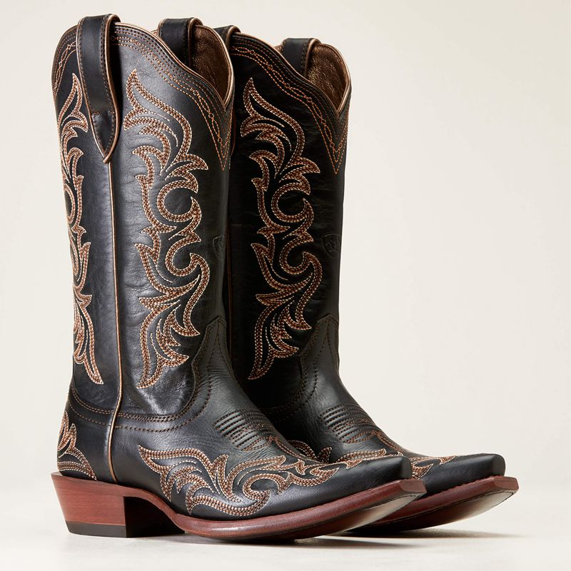 Ariat Hazen Western Boot Czarne Polska | VGWNIR-246