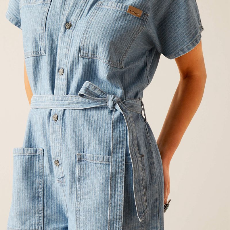 Ariat Herringbone Romper Virginia Polska | VFDKHQ-538