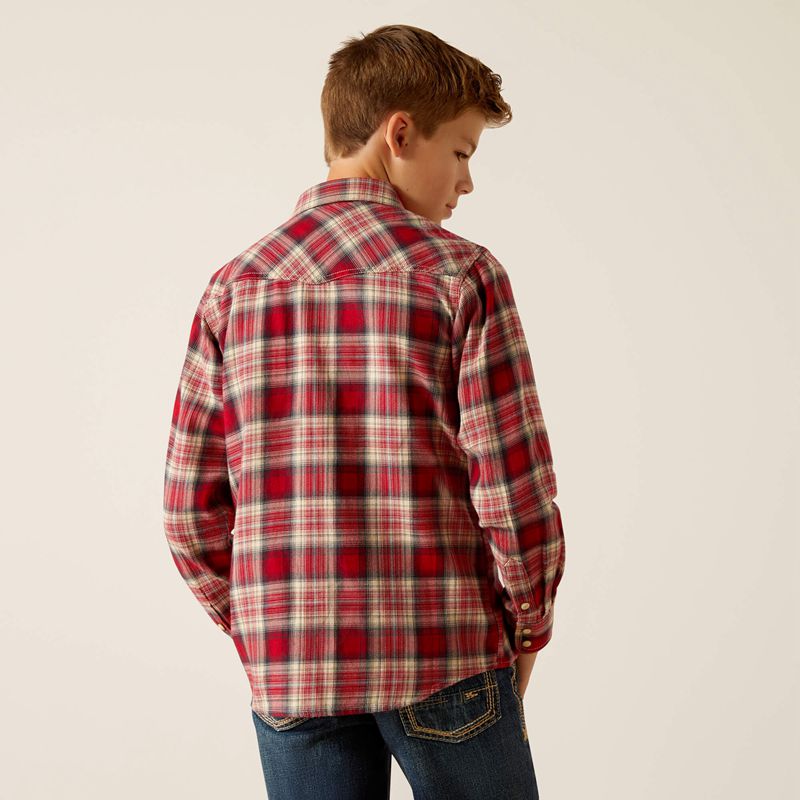 Ariat Herschel Retro Fit Shirt Chili Pepper Polska | ECQYMK-534