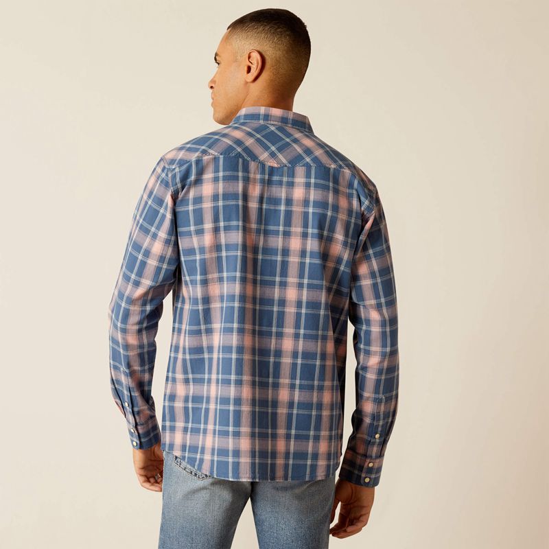 Ariat Hershy Retro Fit Shirt Antracite Polska | WXKRGN-230