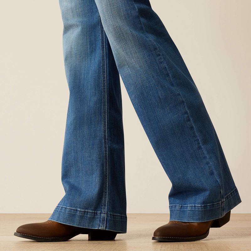 Ariat High Rise Clair Slim Trouser Jeans Anaheim Polska | FHZWUE-042