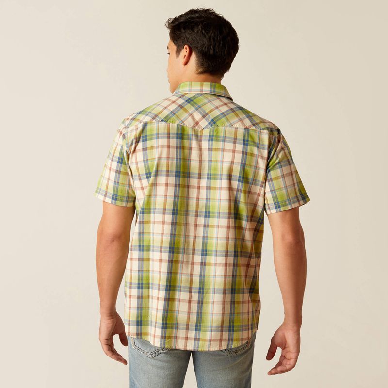 Ariat Hinston Retro Fit Shirt Sandshell Polska | OYQIXP-167