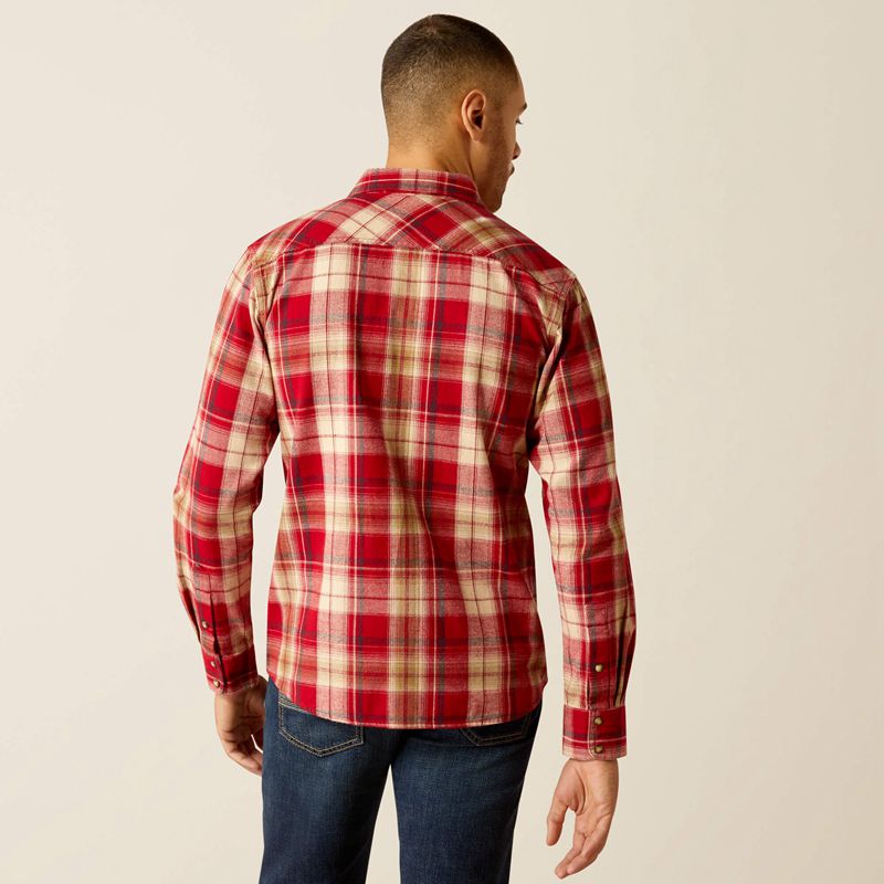 Ariat Honor Retro Fit Shirt Rosewood Polska | ESURQF-761