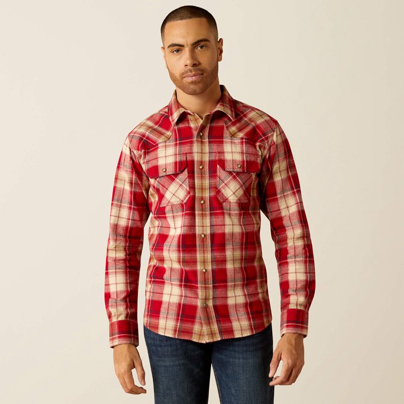 Ariat Honor Retro Fit Shirt Rosewood Polska | ESURQF-761