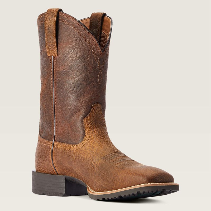 Ariat Hybrid Grit Western Boot Earth Polska | ACFUYB-591