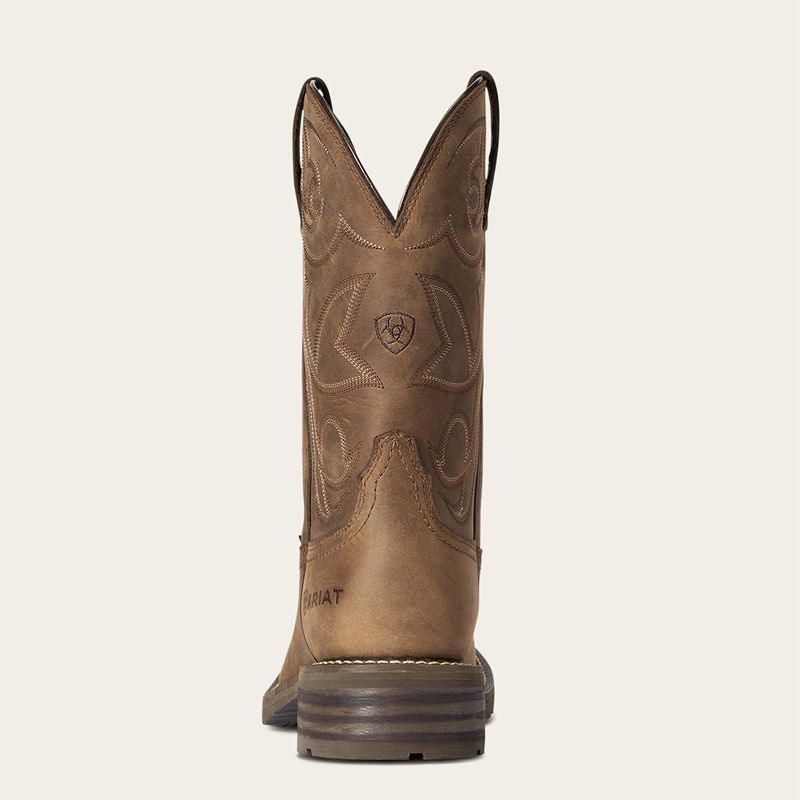 Ariat Hybrid Patriot Waterproof Western Boot Brązowe Polska | UZJXMH-120