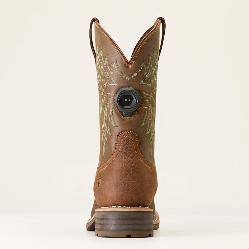 Ariat Hybrid Rancher Boa Waterproof Cowboy Boot Brązowe Polska | JLNCIP-651