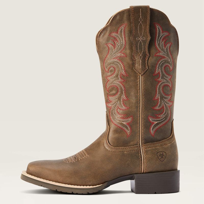 Ariat Hybrid Rancher Stretchfit Western Boot Pebble Polska | OMRLWA-380