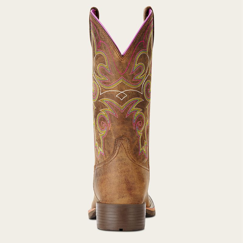 Ariat Hybrid Rancher Western Boot Brązowe Polska | QAUMRL-637