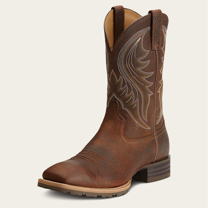 Ariat Hybrid Rancher Western Boot Brązowe Polska | DSYEWG-314