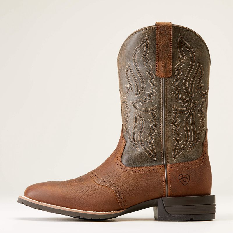 Ariat Hybrid Ranchway Western Boot Earth Polska | UQEVGC-659