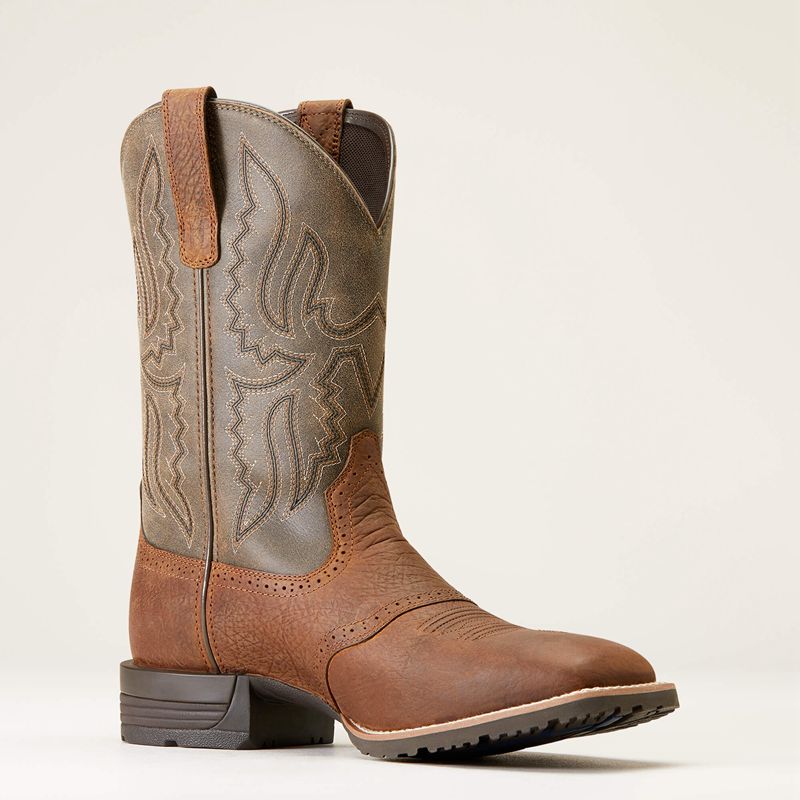 Ariat Hybrid Ranchway Western Boot Earth Polska | UQEVGC-659