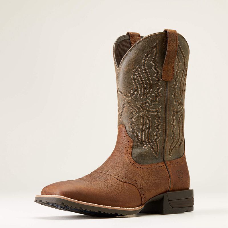 Ariat Hybrid Ranchway Western Boot Earth Polska | UQEVGC-659