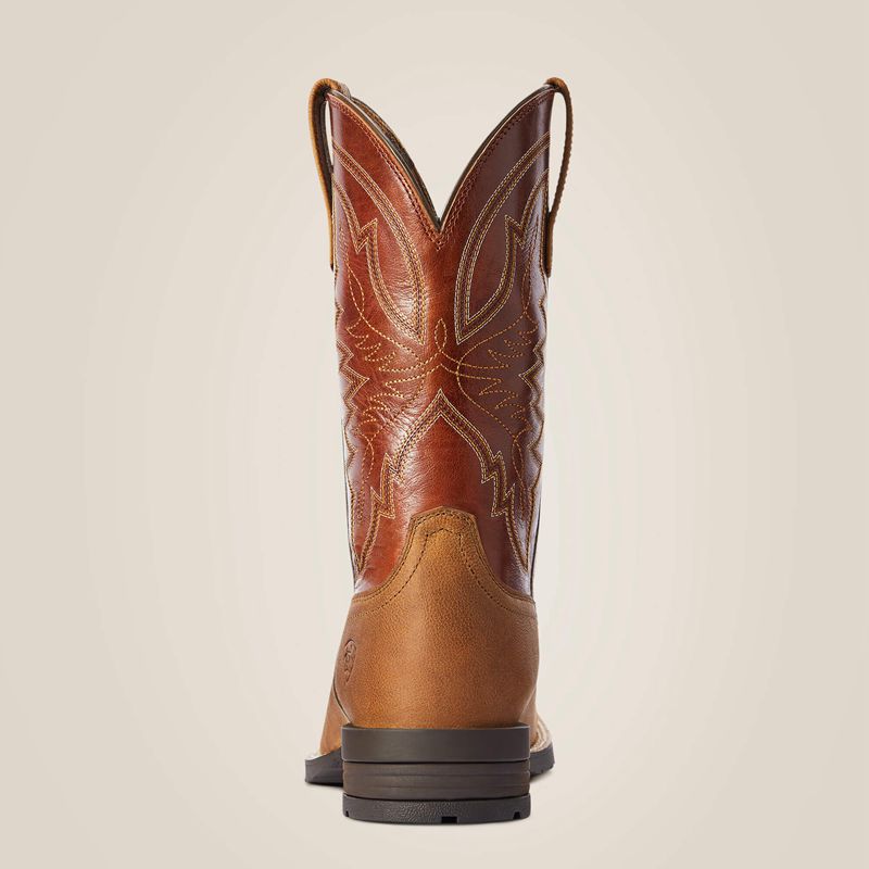 Ariat Hybrid Ranchwork Western Boot Sorrel Crunch Polska | OQIRBV-937