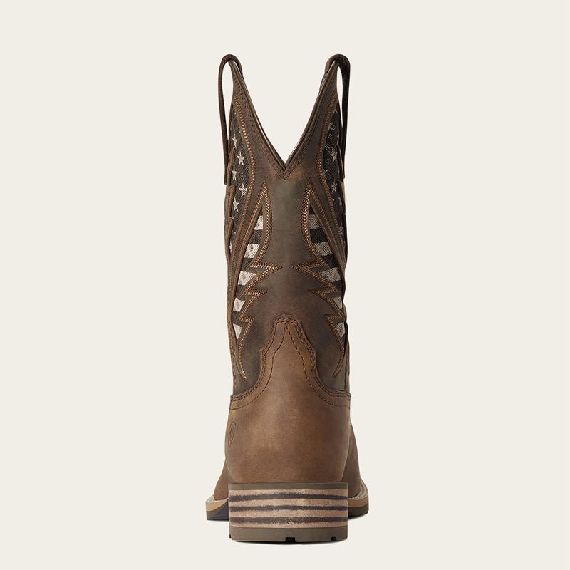 Ariat Hybrid Venttek Western Boot Brązowe Polska | MUHCYS-026