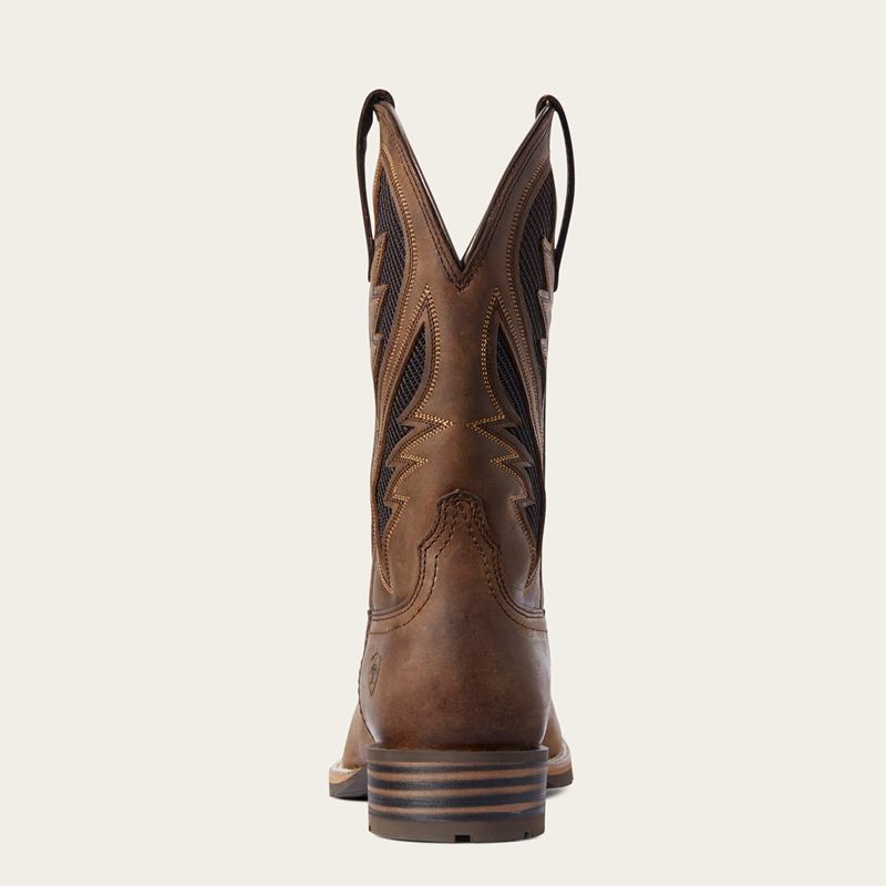 Ariat Hybrid Venttek Western Boot Distressed Tan Polska | ENAGSY-926