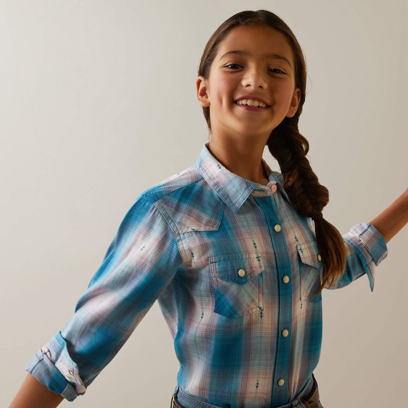 Ariat Idabel Shirt Idabel Plaid Polska | CYQLXU-591