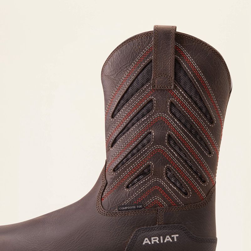 Ariat Intrepid Venttek Composite Toe Work Boot Kawa Polska | EXLWTG-374