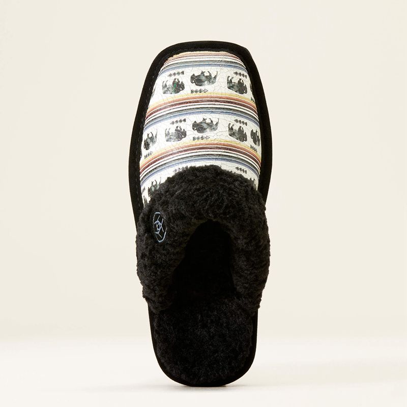 Ariat Jackie Square Toe Buffalo Print Polska | YSCUNQ-693