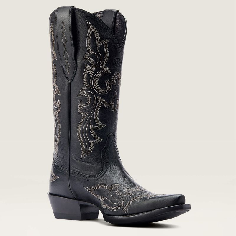 Ariat Jennings Stretchfit Western Boot Czarne Polska | DWTJZI-865