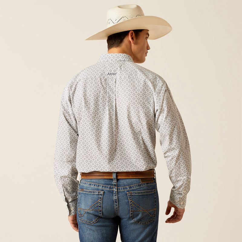 Ariat Jimmy Fitted Shirt Szare Polska | VZWXAK-785