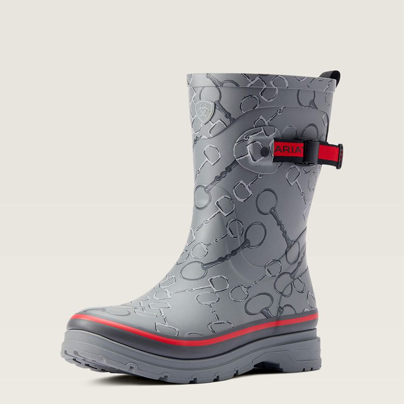 Ariat Kelmarsh Mid Rubber Boot Szare Polska | YALPND-493