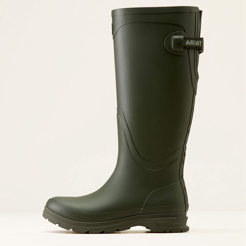 Ariat Kelmarsh Rubber Boot Oliwkowe Polska | TZIBRD-417