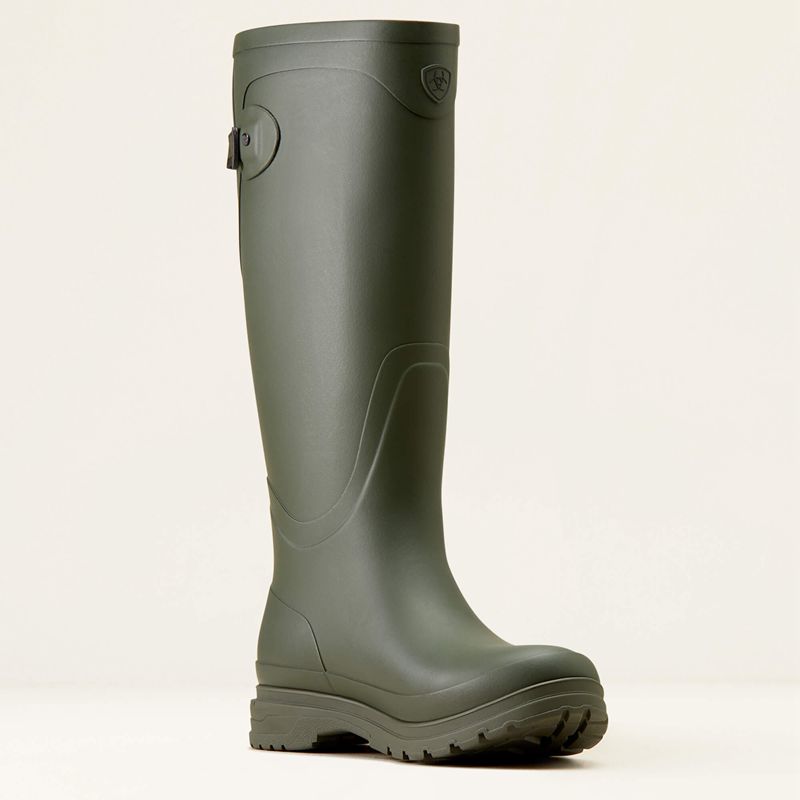 Ariat Kelmarsh Rubber Boot Oliwkowe Polska | TZIBRD-417