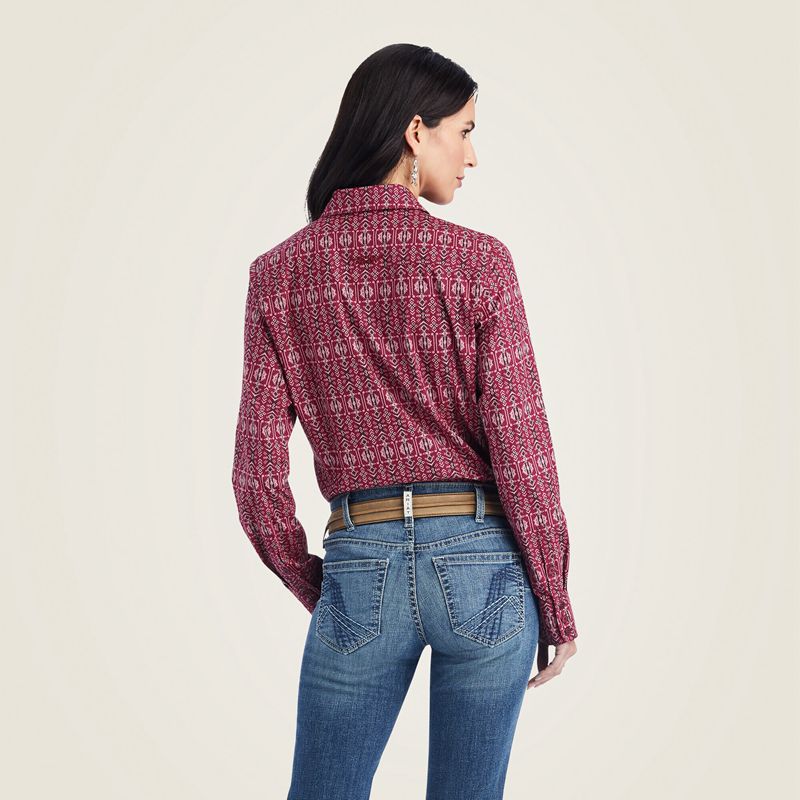 Ariat Kirby Stretch Shirt Alma Multi Polska | RHCSFM-480