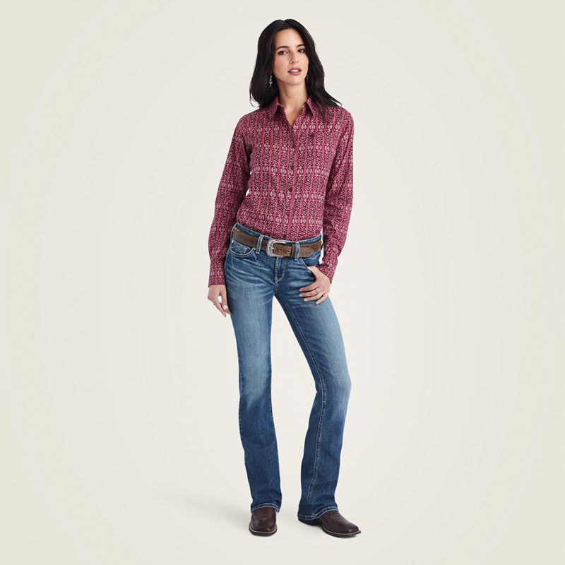 Ariat Kirby Stretch Shirt Alma Multi Polska | RHCSFM-480