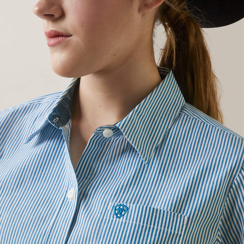 Ariat Kirby Stretch Shirt Paski Polska | VHSETO-268