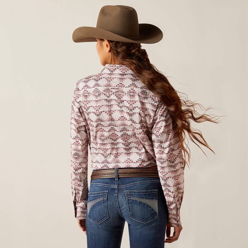 Ariat Kirby Stretch Shirt Starlight Print Polska | CQKLZJ-296