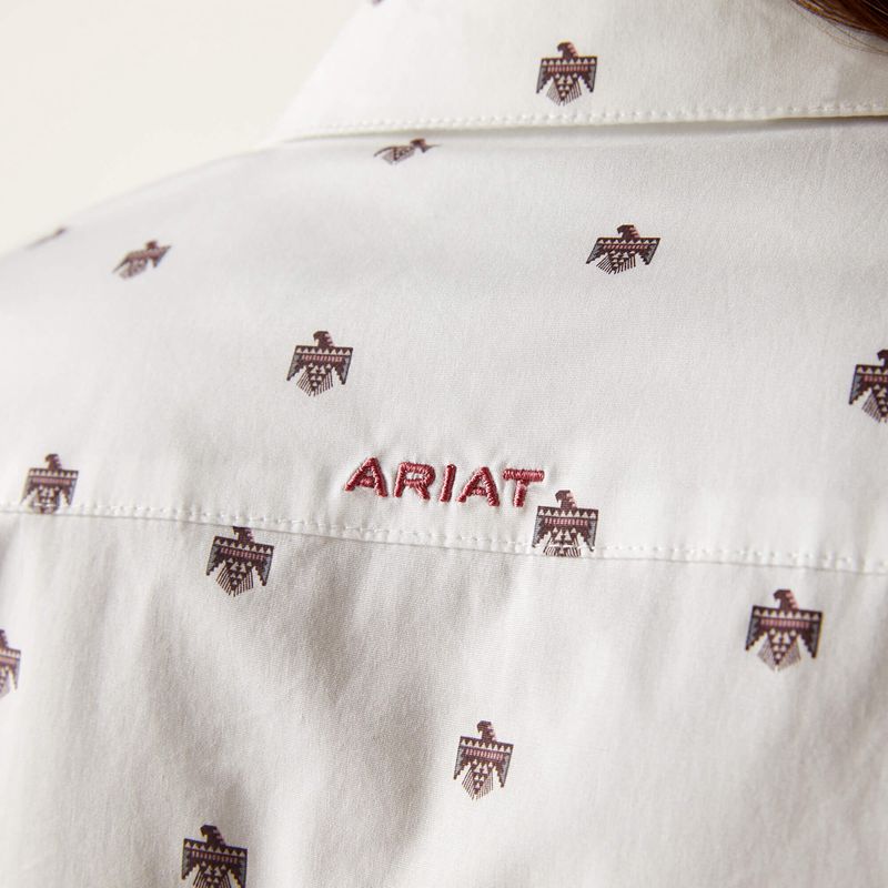 Ariat Kirby Stretch Shirt Thunderbird Print Polska | LICDRE-018