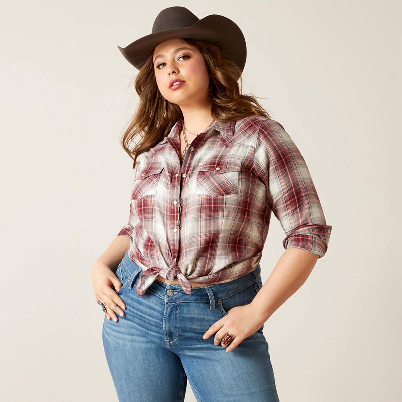 Ariat Laramie Shirt Laramie Plaid Polska | UIPVDB-750