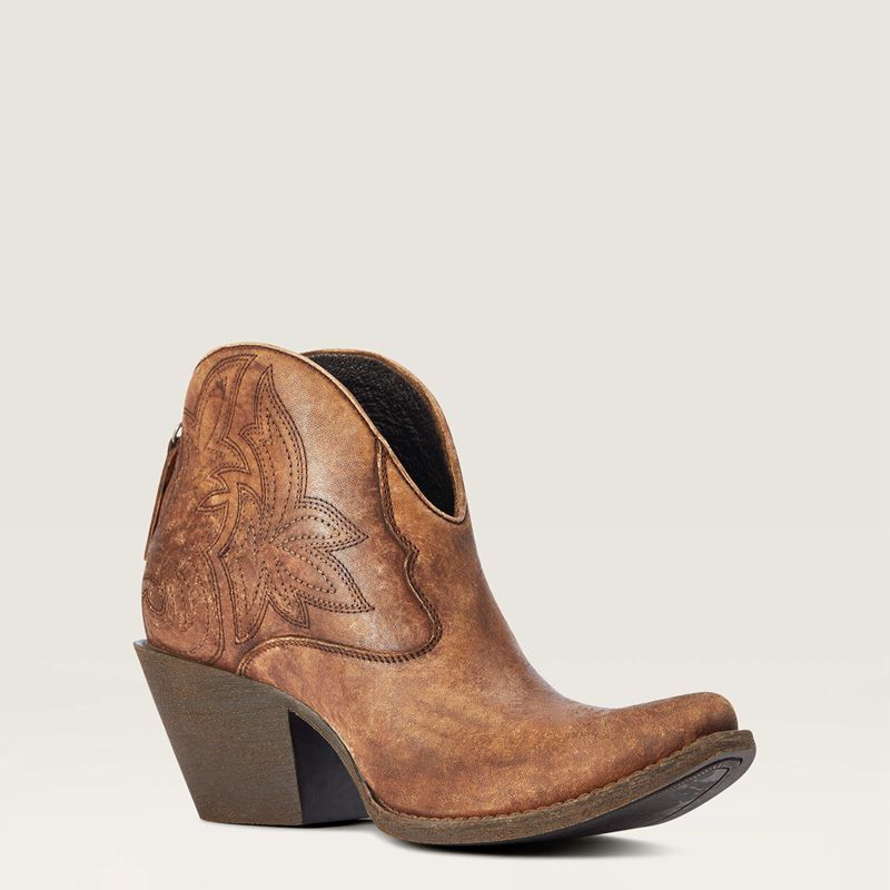 Ariat Layla Western Boot Brązowe Polska | KUXVHD-862