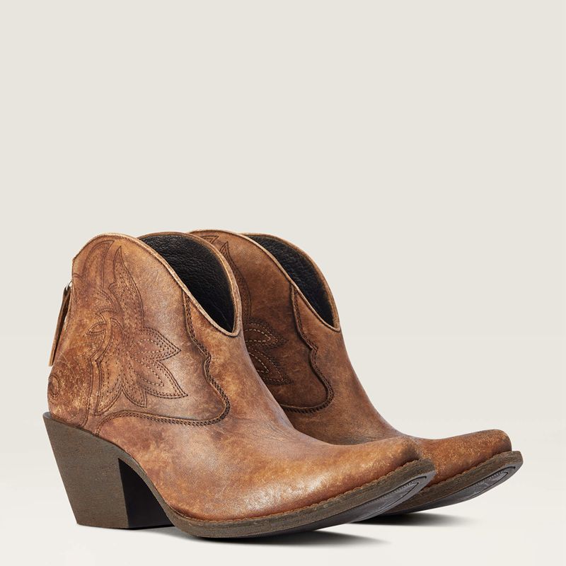 Ariat Layla Western Boot Brązowe Polska | KUXVHD-862