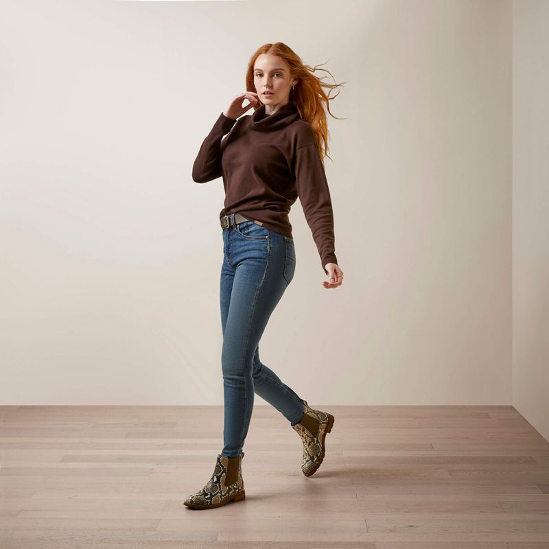 Ariat Lexi Sweater Mole Polska | MDTLRU-320