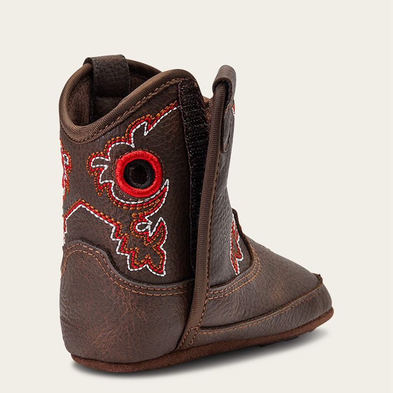 Ariat Lk Lil' Stompers Rough Stock Boot Brązowe Polska | UKRALX-368