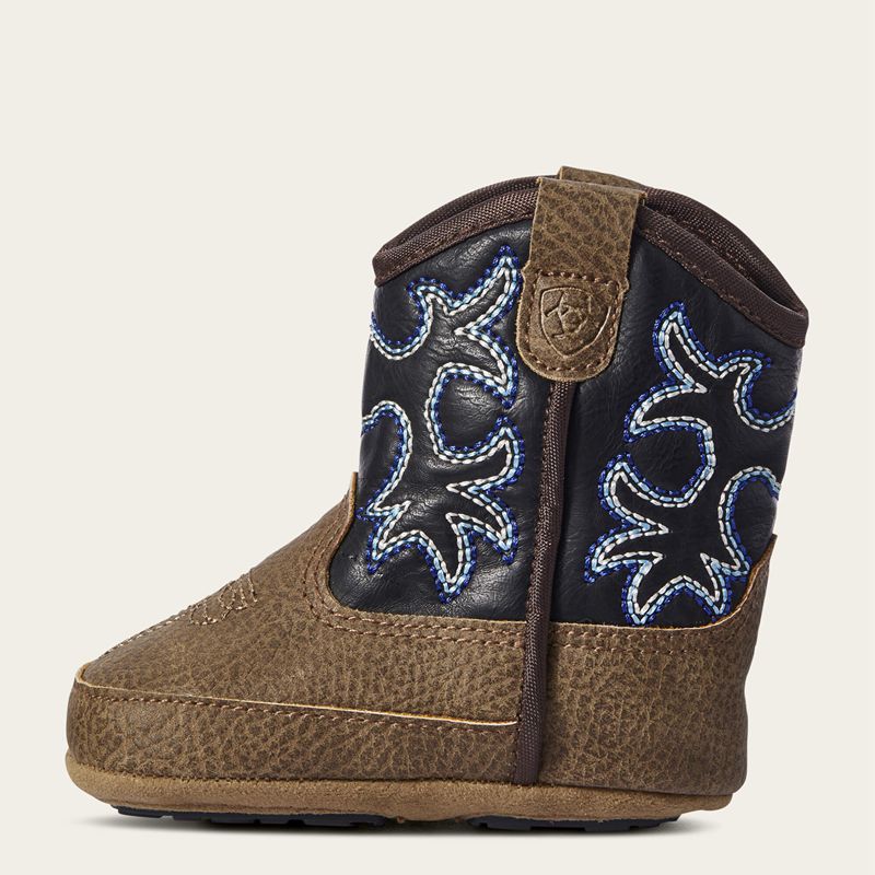 Ariat Lk Lil' Stompers Warren Boot Brązowe Polska | PWRZAY-938