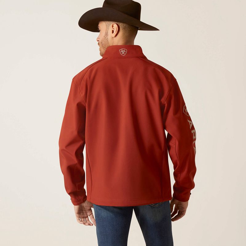 Ariat Logo 2.0 Softshell Jacket Koa Wood Polska | WERSDZ-972