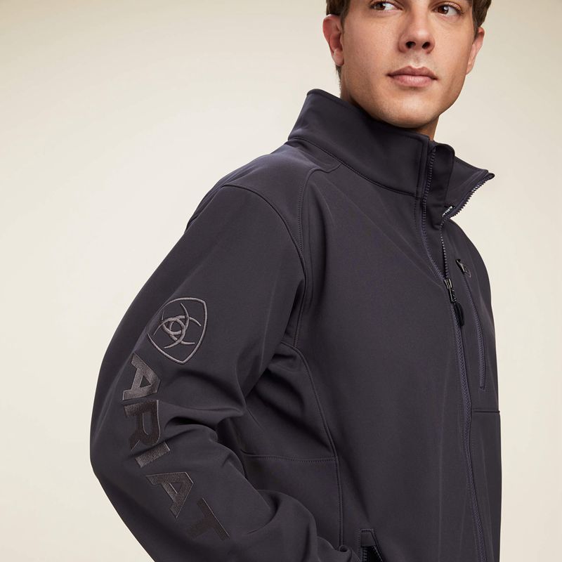 Ariat Logo 2.0 Softshell Jacket Phantom Polska | DNGVTU-621