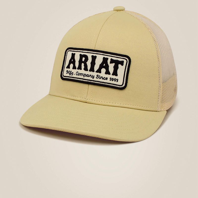 Ariat Logo Patch Cap Gry/Multi Żółte Polska | PQDXSN-784