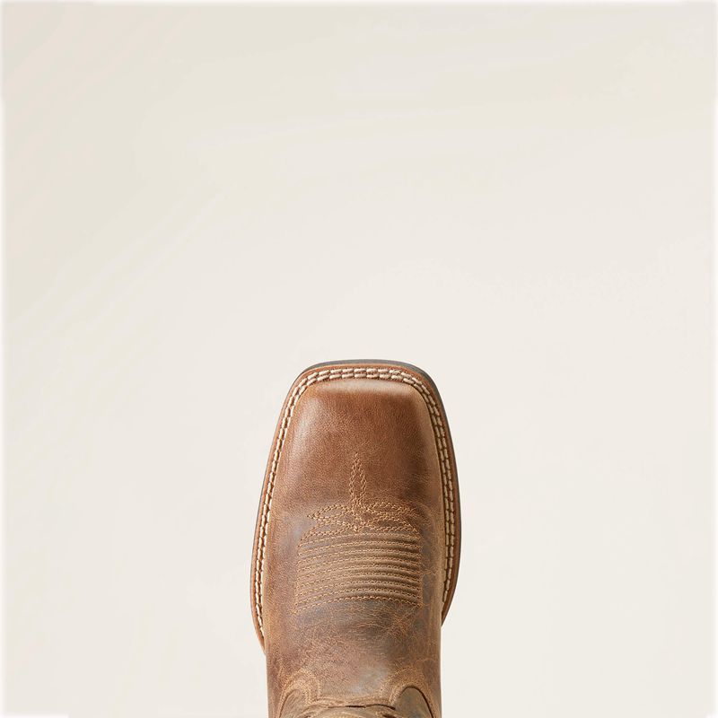 Ariat Longview Western Boot Burlap Polska | PHAFLT-697