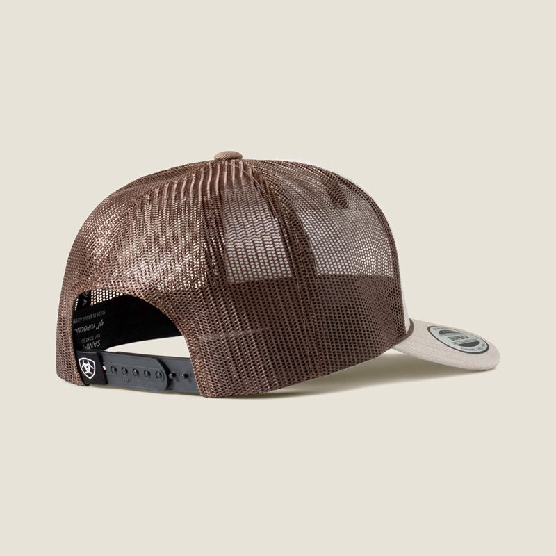 Ariat Lotf Patch Cap Szare Polska | WANKTS-587