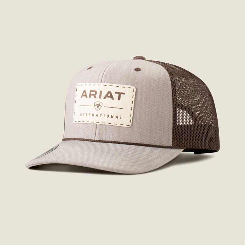 Ariat Lotf Patch Cap Szare Polska | WANKTS-587