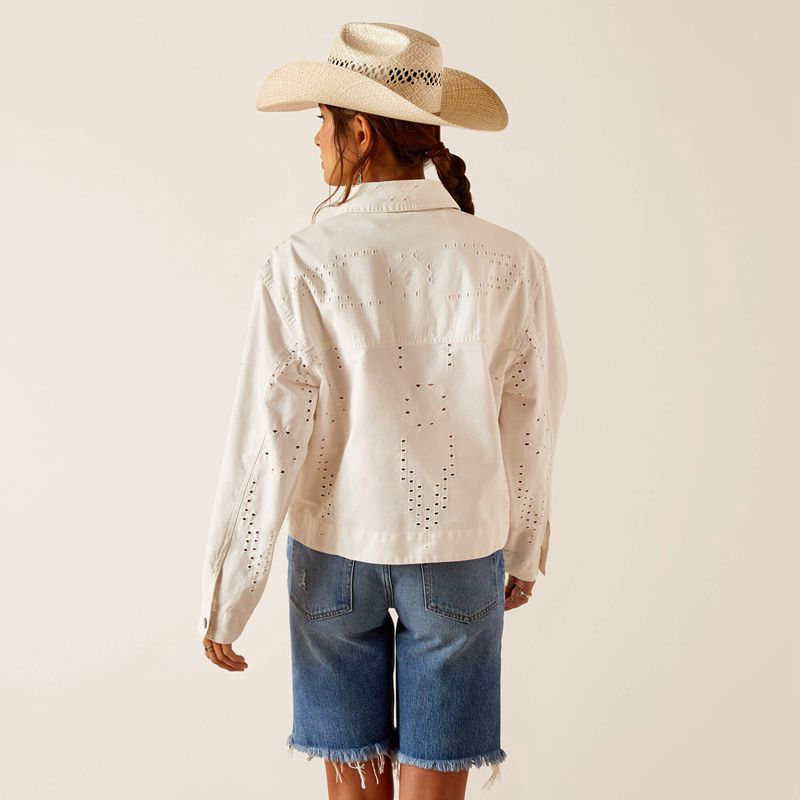 Ariat Love It Jacket Cloud Dancer Polska | KRNADU-614