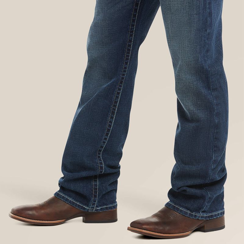 Ariat M4 Low Rise Stretch Adkins Boot Cut Jean Turnout Polska | RQAIXY-670