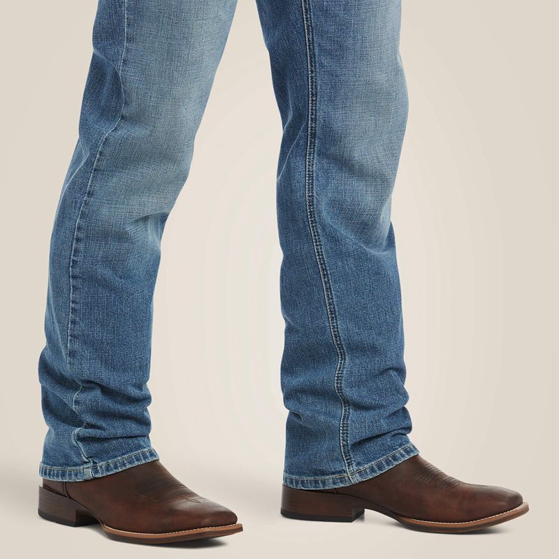 Ariat M4 Low Rise Stretch Legacy Stackable Straight Leg Jean Sawyer Polska | LNYZPD-376